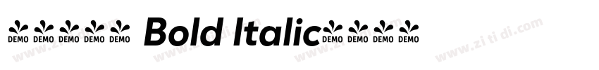 印品雅宋简 Bold Italic字体转换
